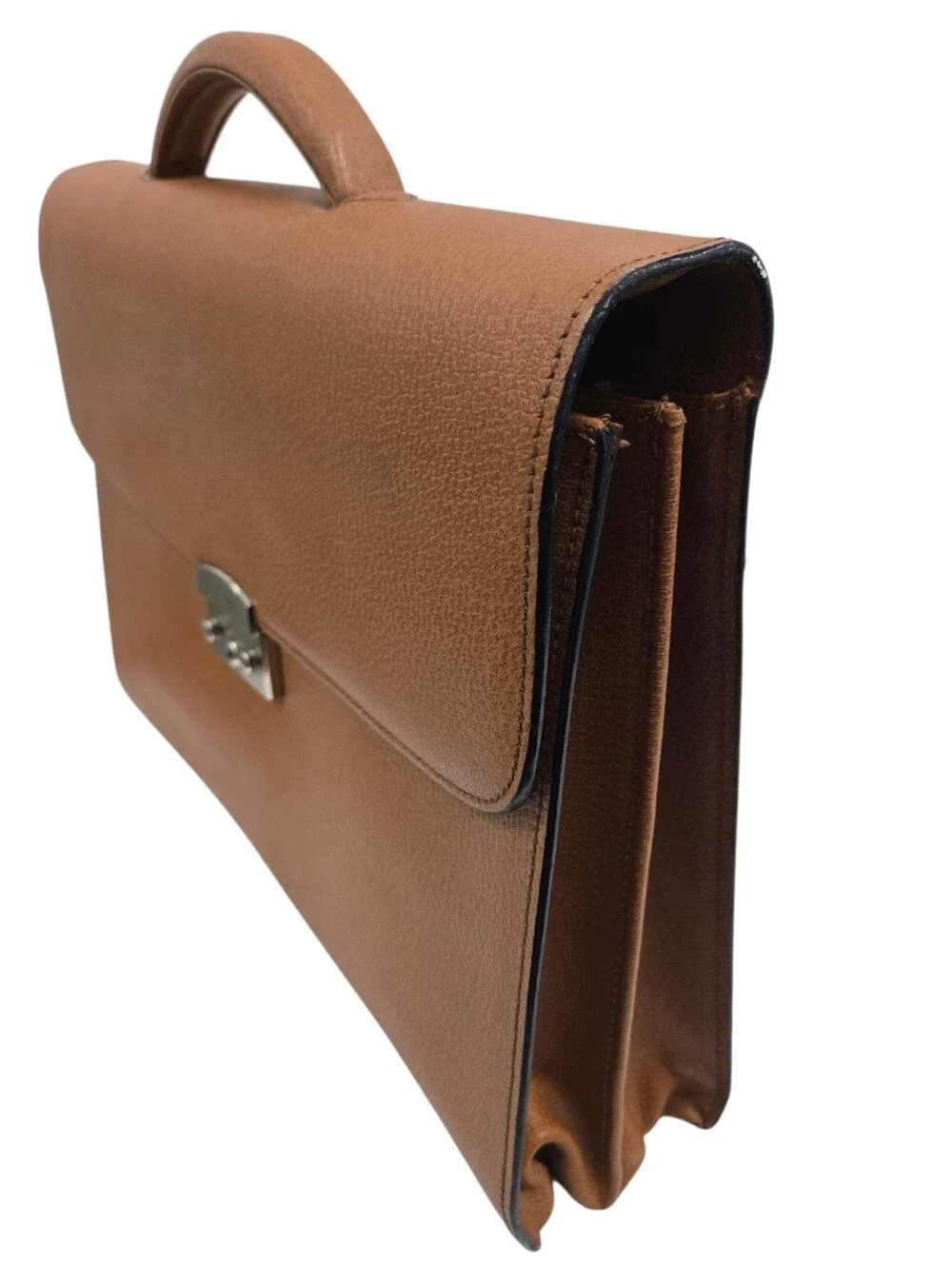 Lancel Made In ITALY Leather  Briefcase Excellent